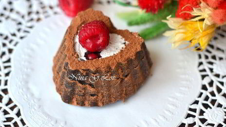 трюфель-пирожное шоколадное сердце