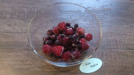 творожно-ягодные пирожные