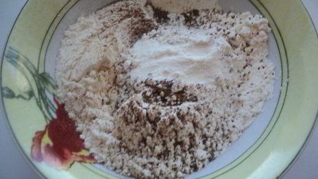 тыквенно-ореховое пирожное