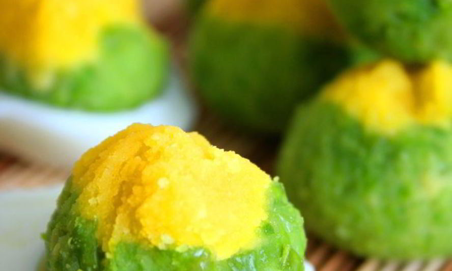 Рецепт японские пирожные тякин сибори