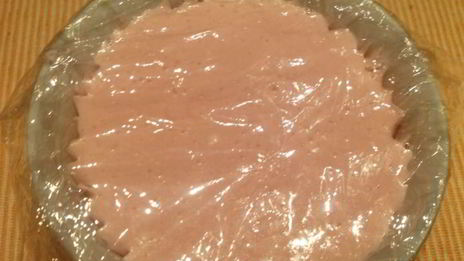 зефирное пирожное с ягодами