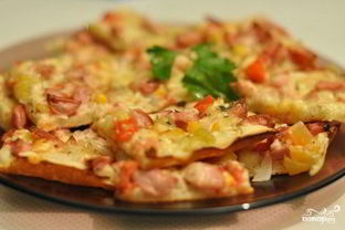 Быстрая пицца на кефире