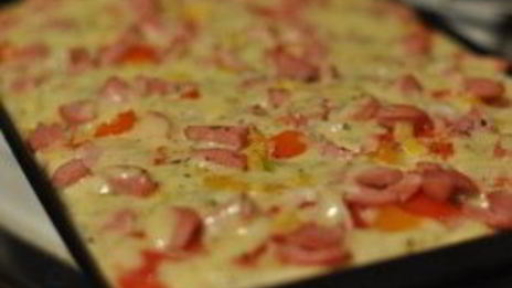 быстрая пицца на кефире