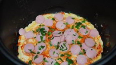 быстрая пицца в мультиварке