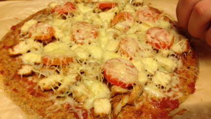 Пицца с курицей