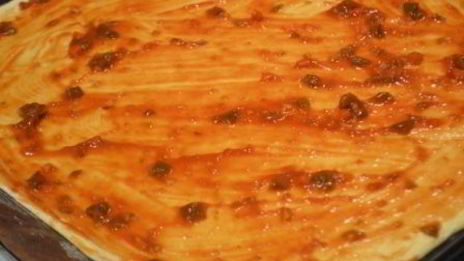 итальянская пицца с острыми куриными фрикадельками