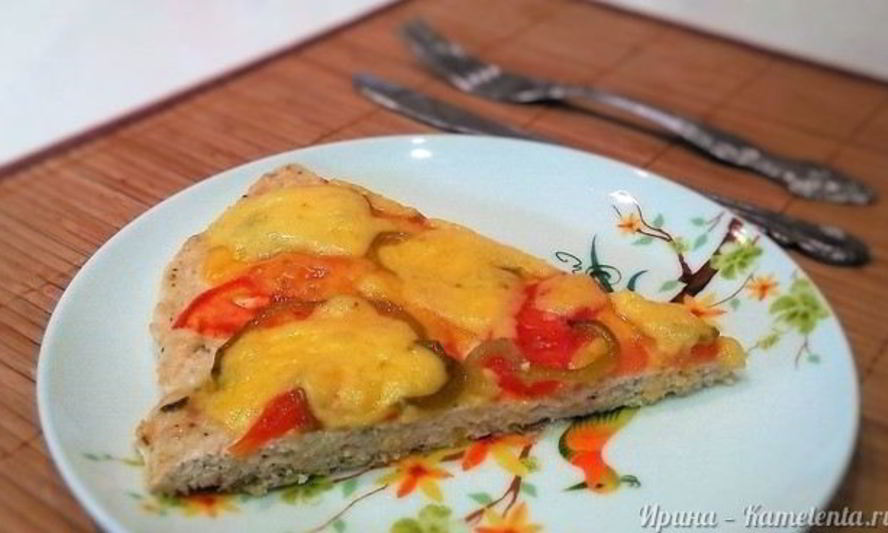 Рецепт куриная пицца