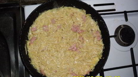 ленивая картофельная пицца