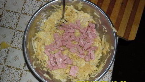 ленивая картофельная пицца