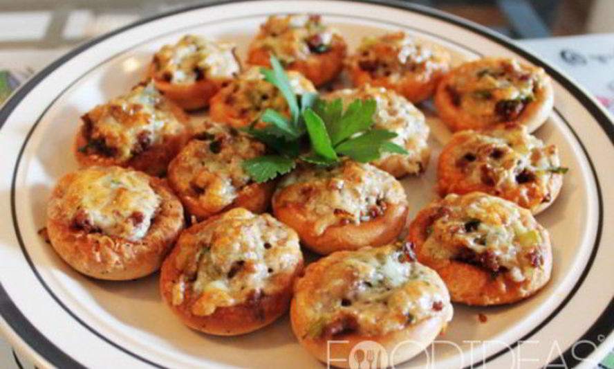 Рецепт мини-пицца на сушках