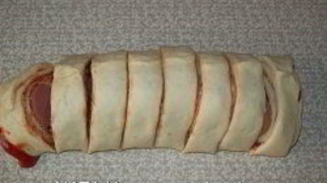 мини-пиццы завитушки