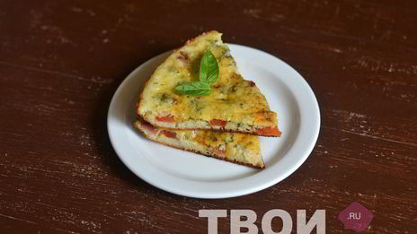 пицца на сковороде