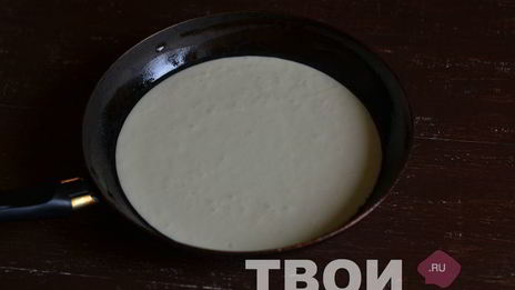 пицца на сковороде