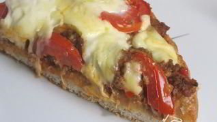 Пицца на турецкой лепешке