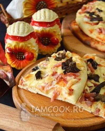 Рецепт Вкусной Пиццы С Фото Пошагово