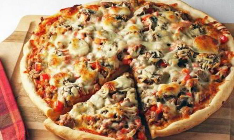 Рецепт пицца с грибами по-домашнему