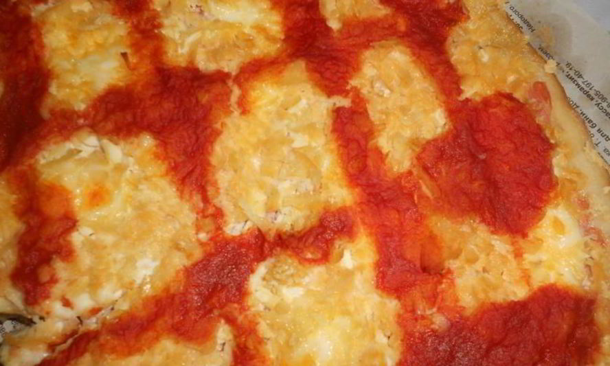 Рецепт пицца с курицей и сыром