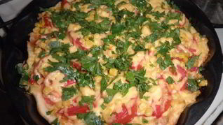 Пицца с салями