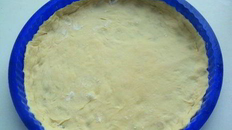 пицца с семгой и сливочным сыром