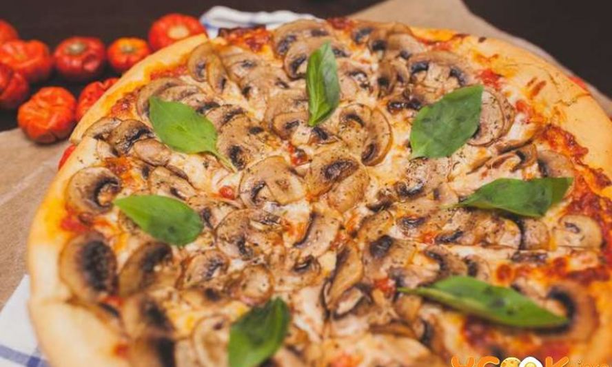 Рецепт пицца с шампиньонами