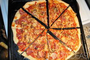 Пицца Солнечная с морковью и картофелем