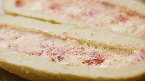 пицца в батоне