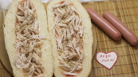 пицца в батоне