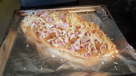 пицца в булке