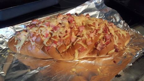 пицца в булке