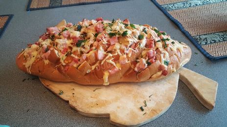 пицца в булке