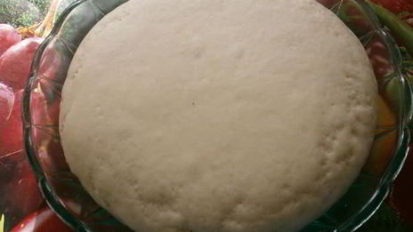 постная пицца с картофелем и грибами