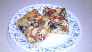 Постная пицца