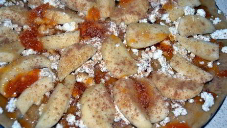 сладкая пицца