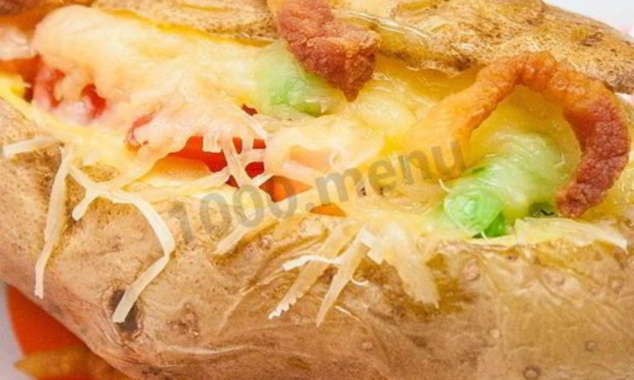 Рецепт вкуснейшая пицца в картофеле