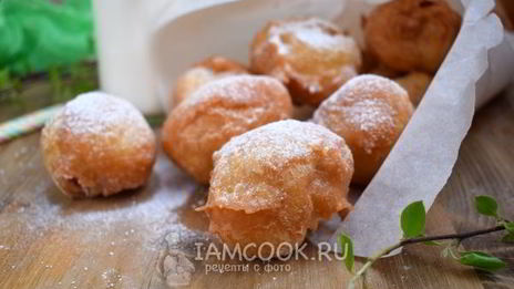 французские пончики бенье