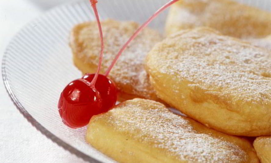 Рецепт фруктовые пончики