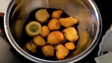 греческие пончики лукумадэс