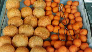 Картофельные пончики