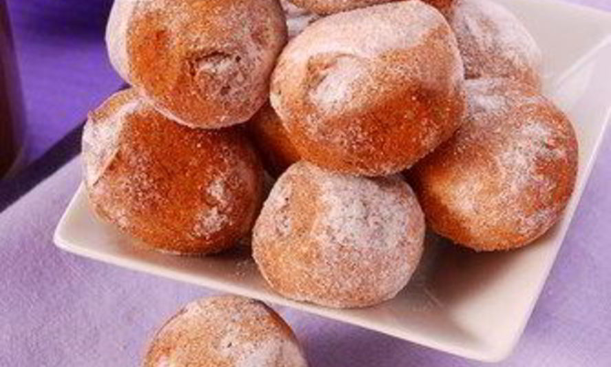 Рецепт круглые творожные пончики