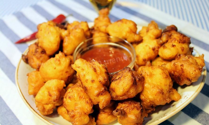 Рецепт кукурузные мини пончики