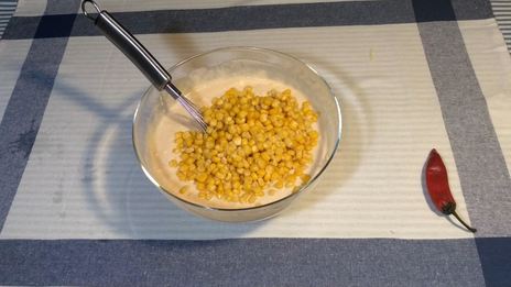 кукурузные мини пончики