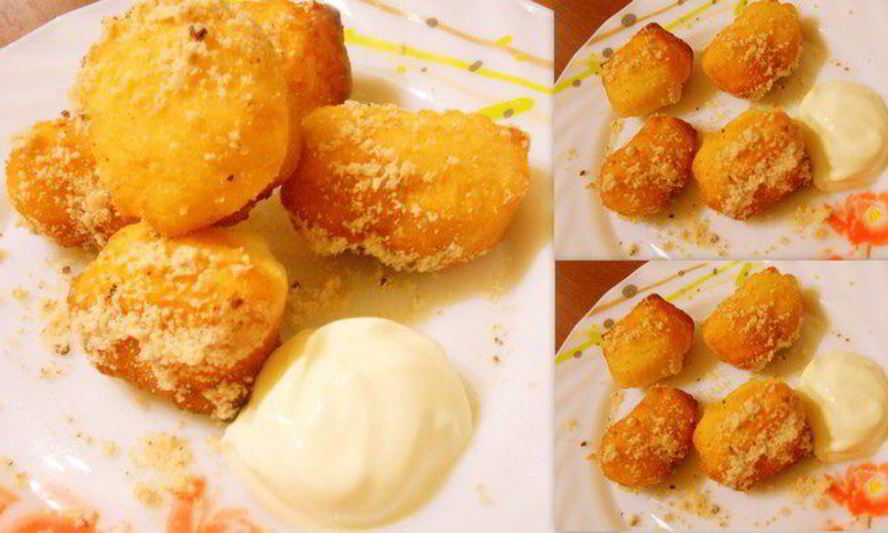 Рецепт лимонные мини-пончики