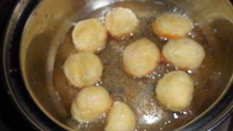 лимонные мини-пончики