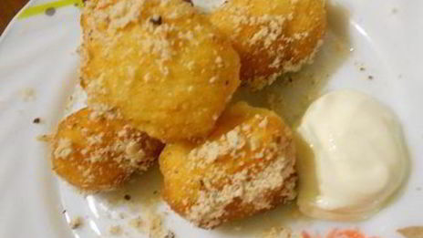 лимонные мини-пончики