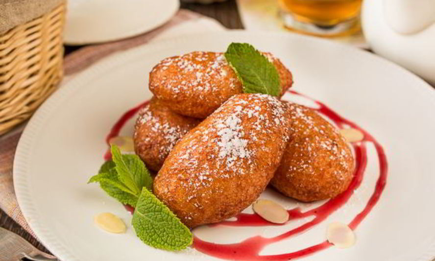 Рецепт мамины творожные пончики