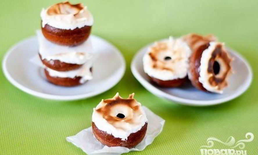 Рецепт мексиканские шоколадные пончики с глазурью