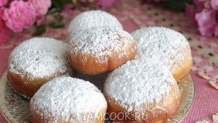 Немецкие пончики Берлинеры