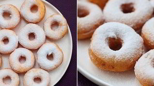 Нежные творожные пончики