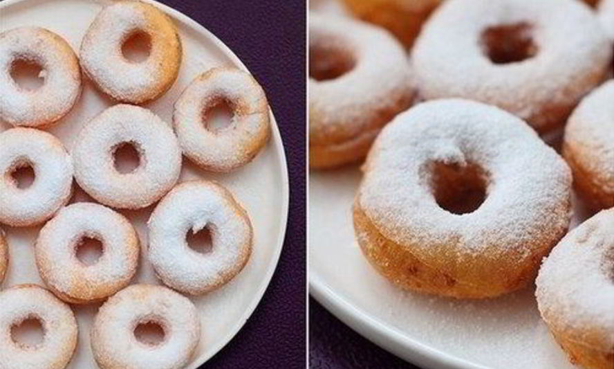 Рецепт нежные творожные пончики