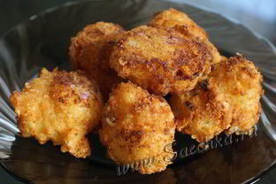 Пивные пончики с грушей